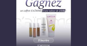 Gagnez un coffret S'aimme de 235 $