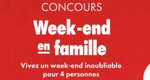 Gagnez un week-end inoubliable en famille (1000 $)