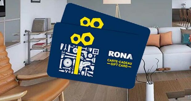 Gagnez une carte-cadeau RONA de 250 $