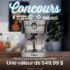 Gagnez une machine espresso Espresso Bar de Bellucci (550 $)