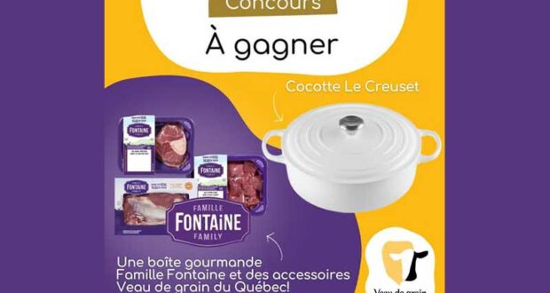 Concours Veau de grain du Québec et Famille Fontaine