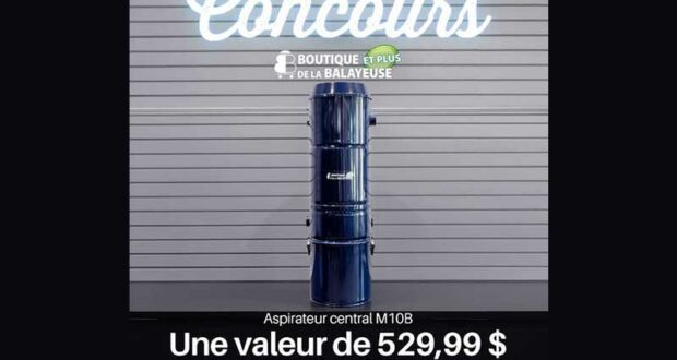 Gagnez Un aspirateur central M10B de 530 $