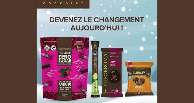 Gagnez une boîte remplie des produits Theobroma assortis