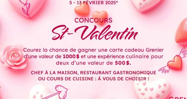 Gagnez une carte cadeau Grenier de 1000 $