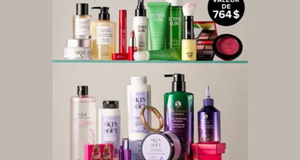 Gagnez un ensemble de produits AVON (764 $)