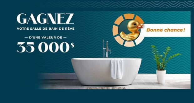 Gagnez une rénovation complète de salle de bain (35 000 $)